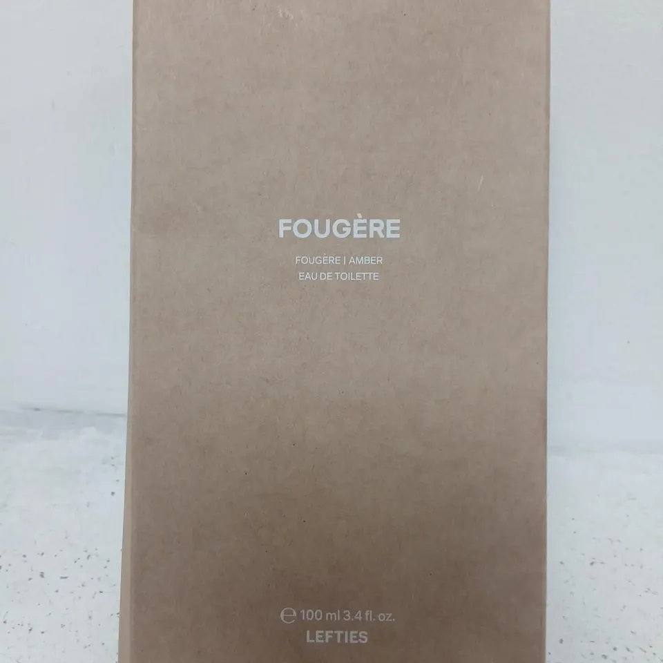 FOUGÈRE AMBER EAU DE TOILETTE 100 ML – LEFTIES