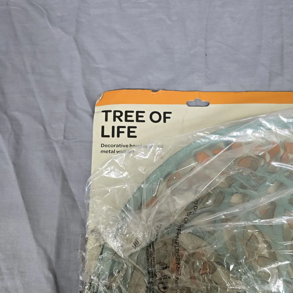 TREE OF LIFE METAL WALL ART – 50 CM DIAMETER, FLAMBOYA.