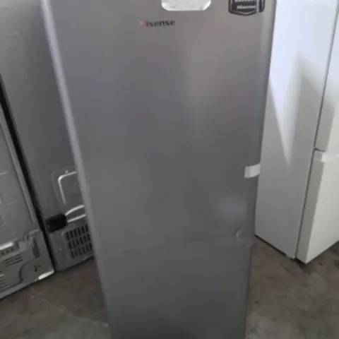 HISENSE 52CM WIDE FREESTANDING FRIDGE WITH FREEZER COMPARTMENT IN SILVER -COLLECTION ONLY-
