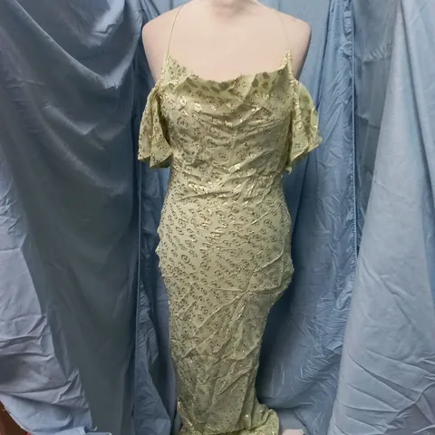 PRETTY LAVISH SEQUIN EVENING DRESS β UK 10 (US 6, EU 38)