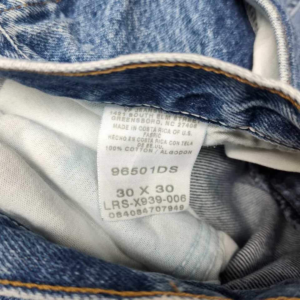 WRANGLER JEANS – BLUE DENIM, SIZE 30X30