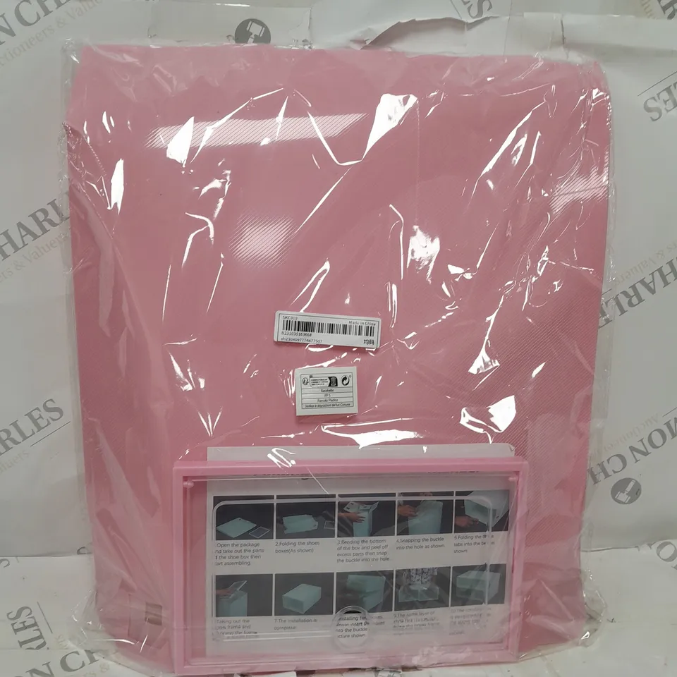 2 X FOLDING SHOE BOX 