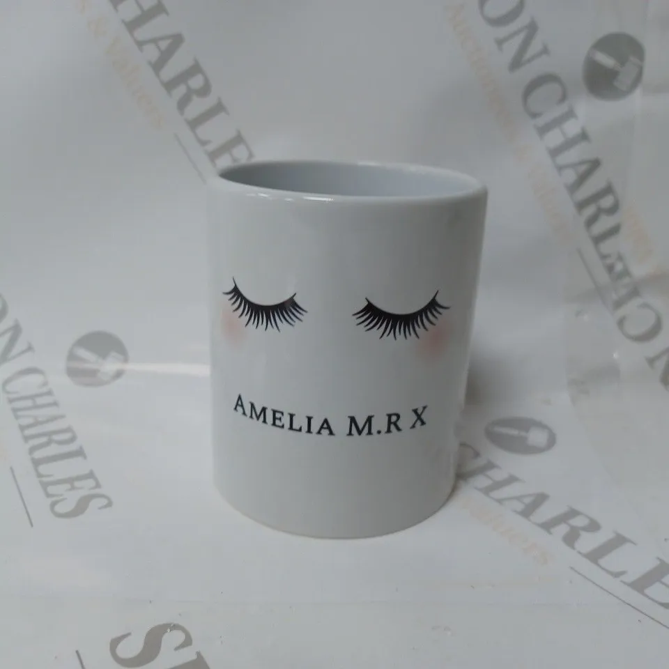 PERSONALISED EYELASHES CERAMIC STORAGE POT  RRP £19.99