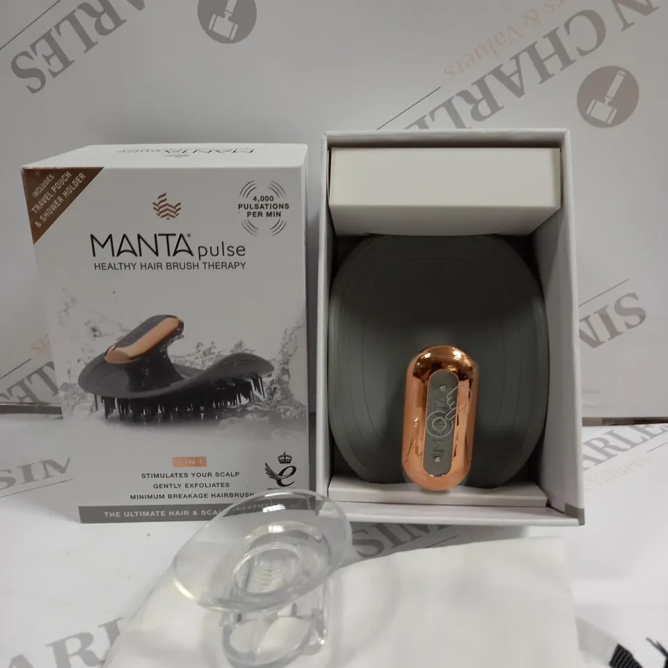 BOXED MANTA HAIR PULSE HEALTHY HAIRBRUSH