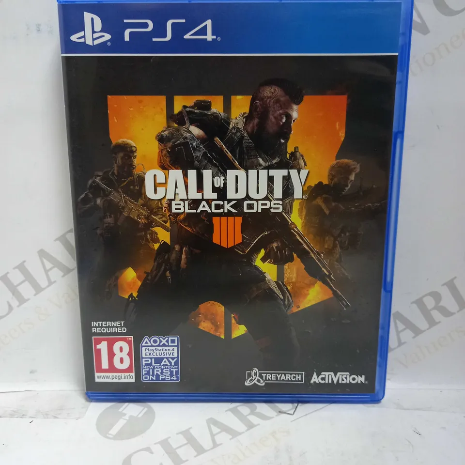 CALL OF DUTY BLACK OPS IIII PLAYSTATION 4 GAME