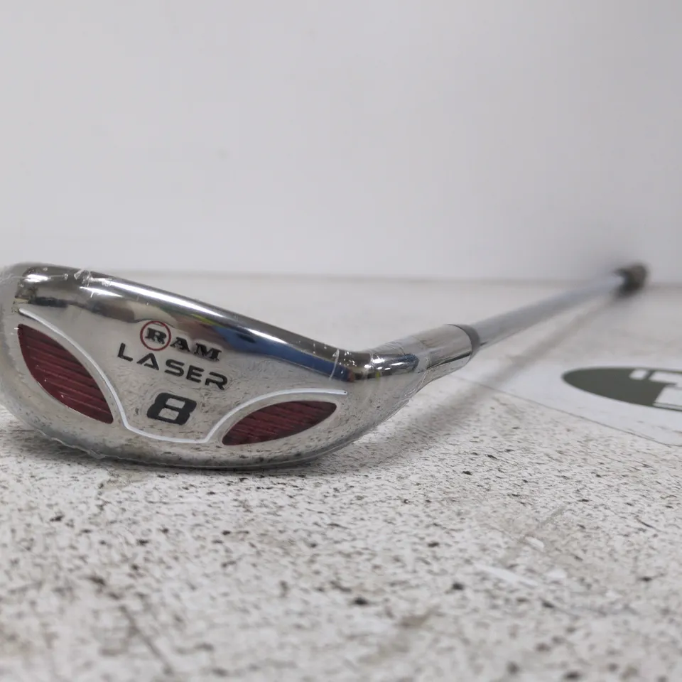 RAM LASER 8 IRON GOLF CLUB HEAD WITH SHAFT