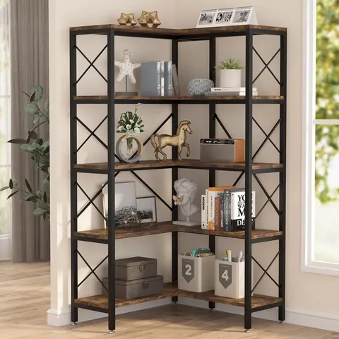 BOXED JAYSTIN CORNER BOOKCASE