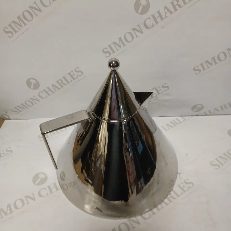 ALESSI IL CONICO KETTLE SILVER