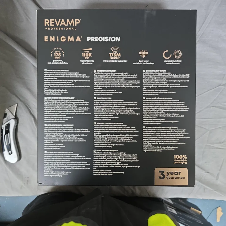 REVAMP PROFESSIONAL ENIGMA PRECISION HAIR DRYER