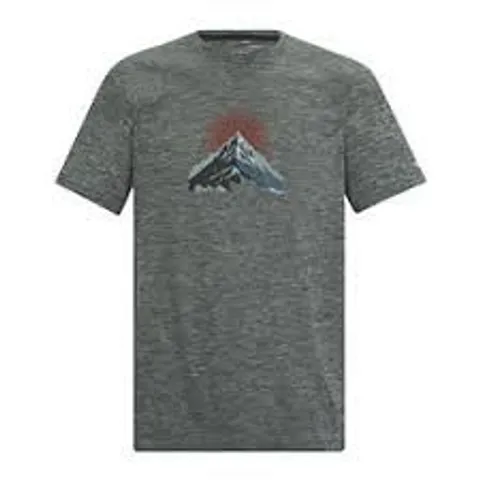 BRAND NEW REGATTA FINGAL T-SHIRT IN ICEBERG MARL - UK M