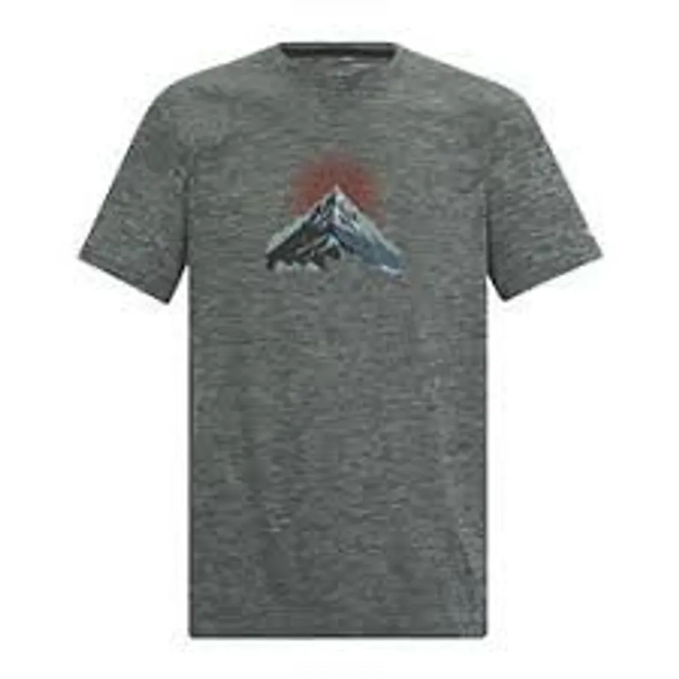 BRAND NEW REGATTA FINGAL T-SHIRT IN ICEBERG MARL - UK S