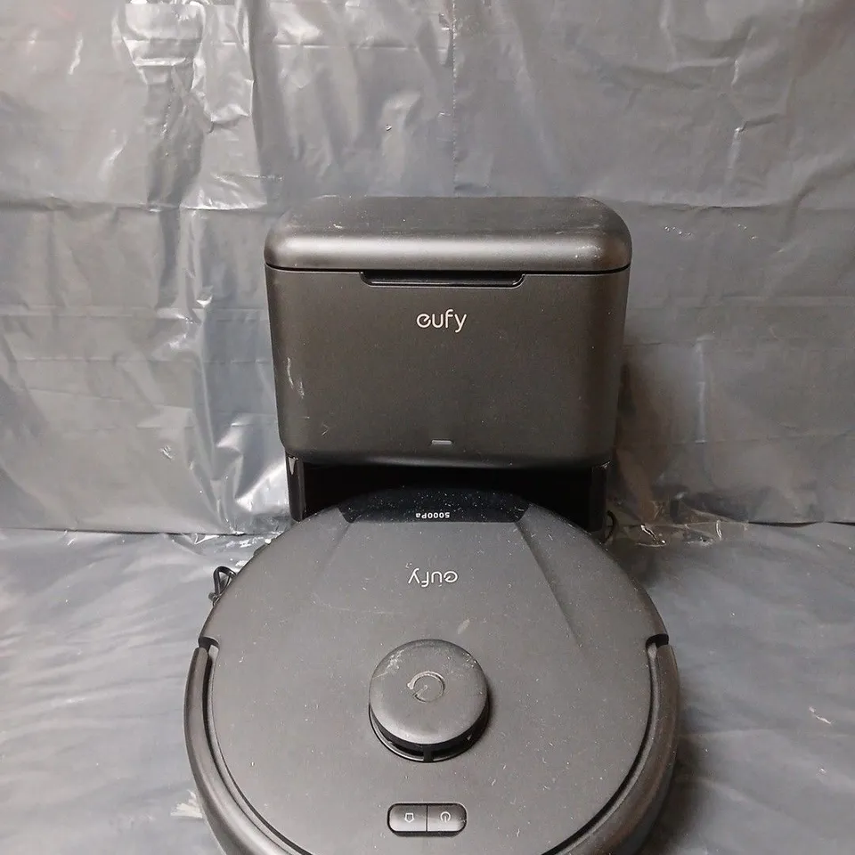BOXED EUFY ROBOVAC L60 SES HYBRID ROBOTIC VACUUM CLEANER WITH SELF EMPTY STATION