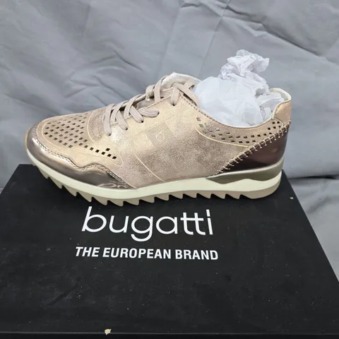 BUGATTI ROSE GOLD DESIGNER SNEAKERS – WOMEN'S, UK 7.5 (EU 41)