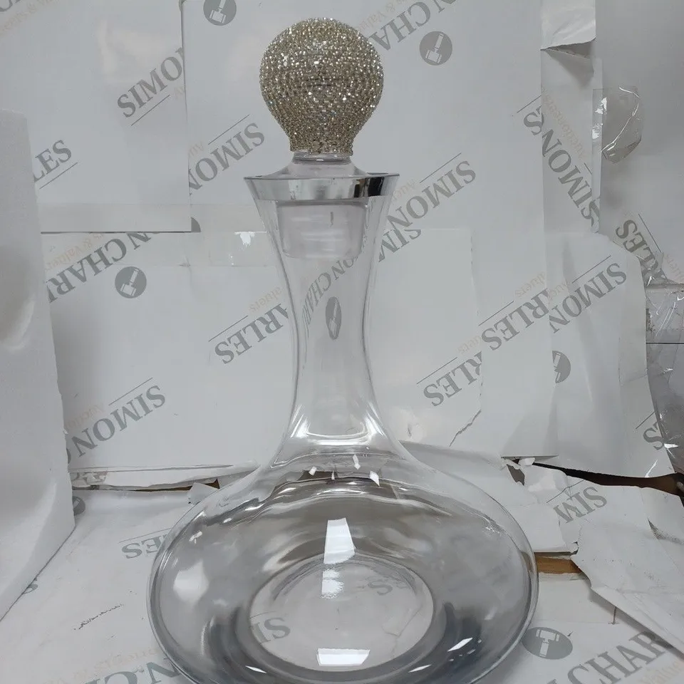 BOXED JM BY JULIEN MACDONALD WINE DECANTER