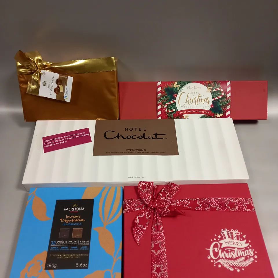 7 X ASSORTED CHOCOLATE SELECTION BOXES 