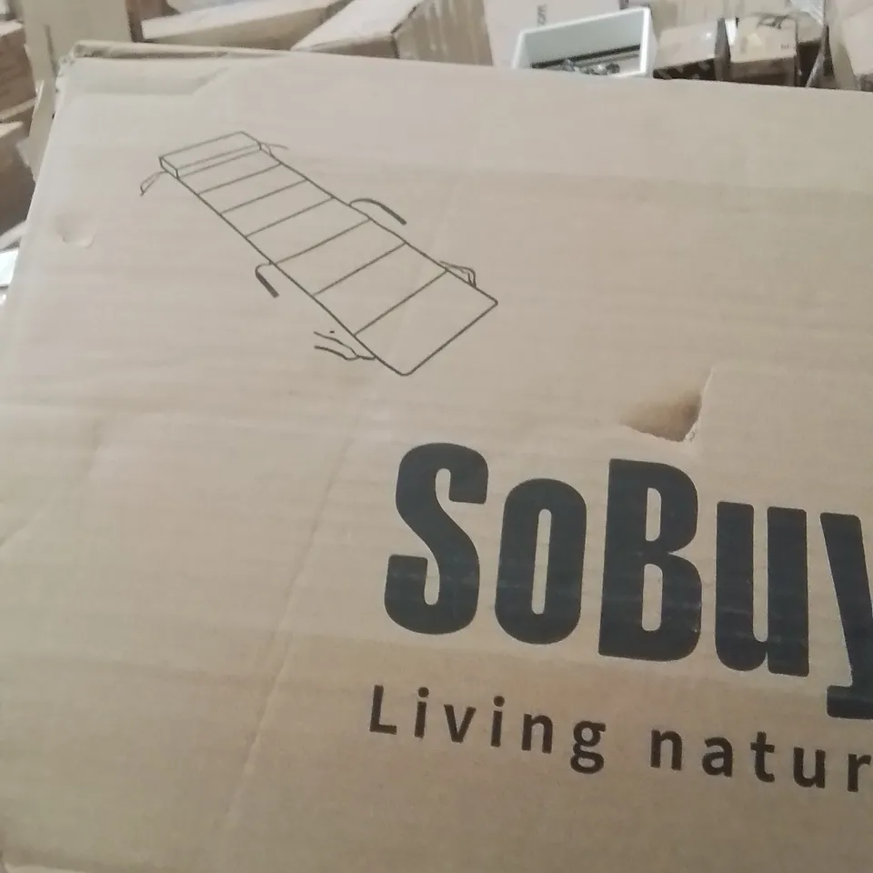 BOXED SOBUY OGS28-P02 CUSHION FOR LOUNGER 50 X 170 CM BLACK