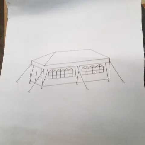 BOXED POP UP GAZEBO - BLACK 