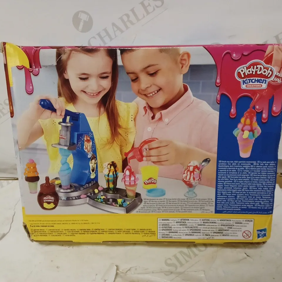 PLAY-DOH KITCHEN CREATIONS DRIZZY ICE CREAM PLAYSET RRP £19.99