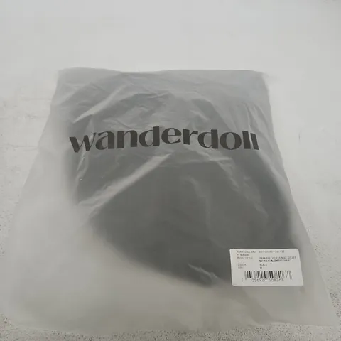 WANDERDOLL SLEEVELESS MAXI DRESS β BLACK, UK SIZE M