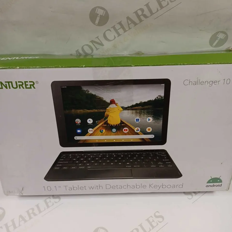 VENTURER CHALLENGER 10 PRO 10.1" TABLET WITH DETACHABLE KEYBOARD 