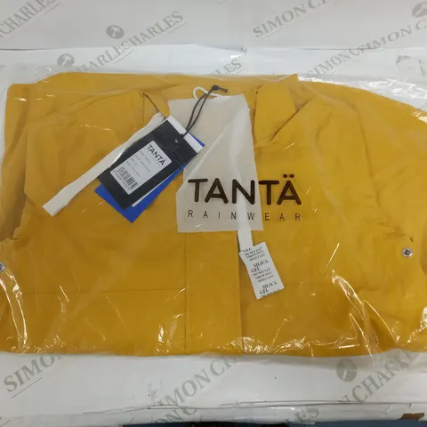 TANTA RAINWEAR DRIZZLE RAINCOAT - SPICY MUSTARD - SIZE 38