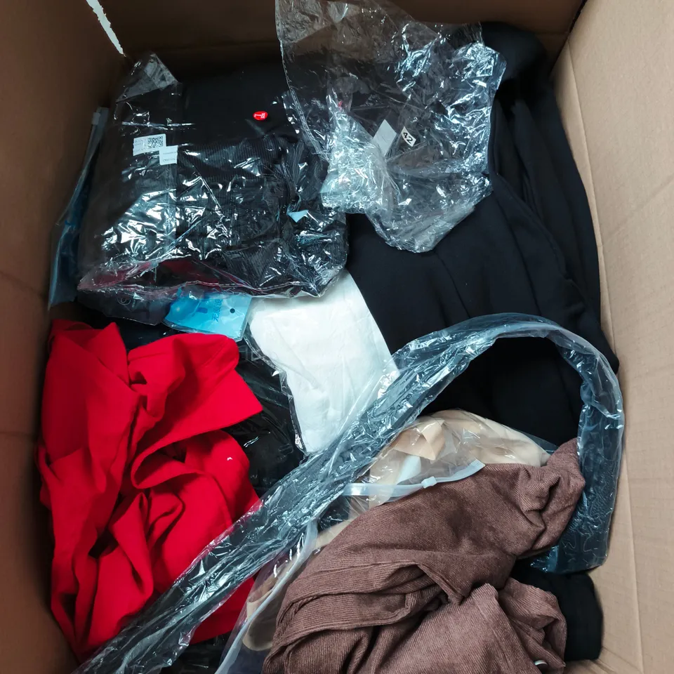 APPROXIMATELY 20 ASSORTED CLOTHING AND FASHION PRODUCTS IN VARIOUS STYLES AND SIZES - COLLECTION ONLY