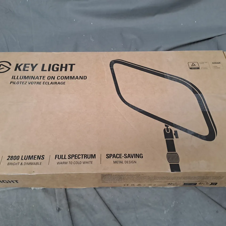 BOXED ELGATO ILLUMINATE ON COMMAND KEY LIGHT