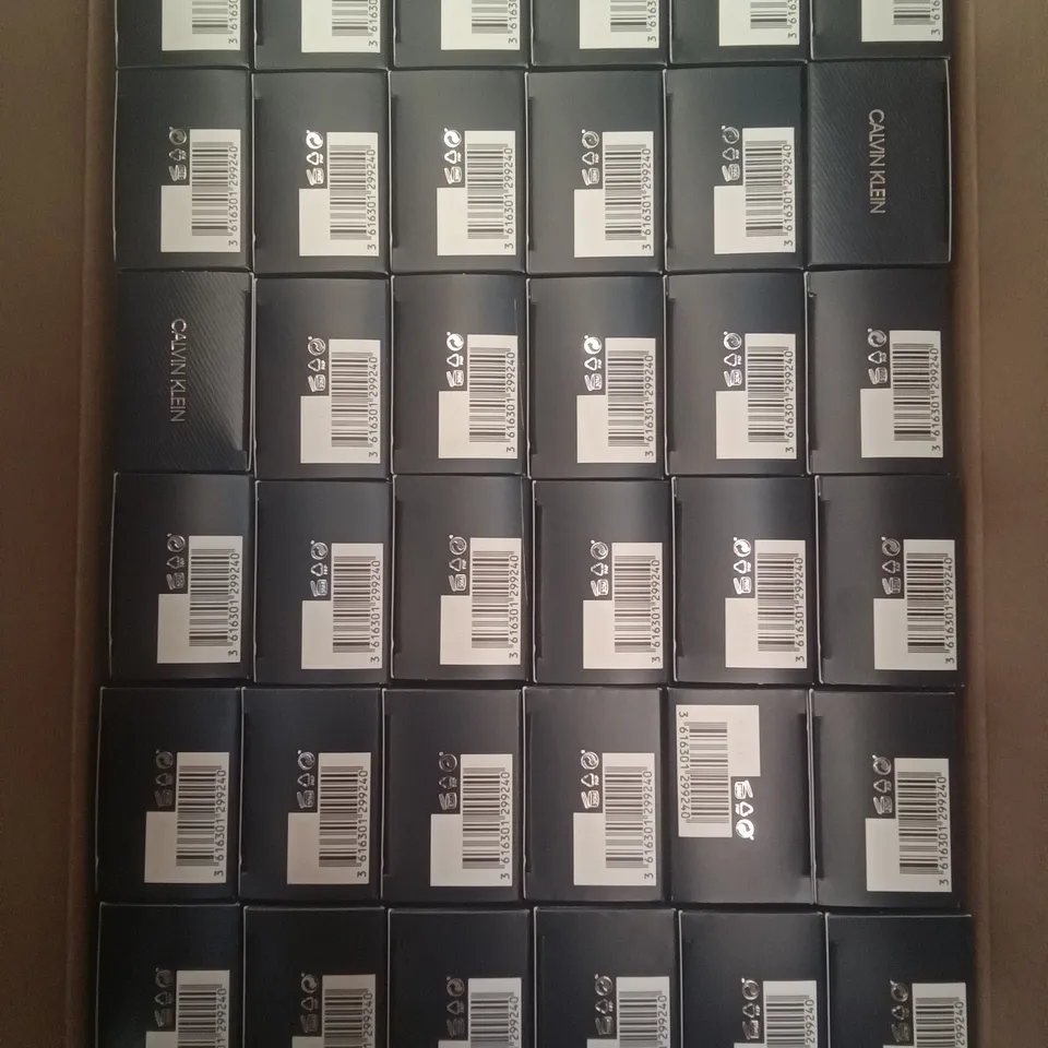BOX OF APPROX 35 CALVIN KLEIN DEFY HAIR AND BODY WASH 100ML