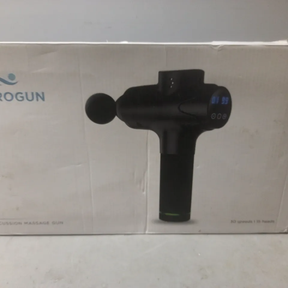 BOXED CHIROGUN PERCUSSION MASSAGE GUN 