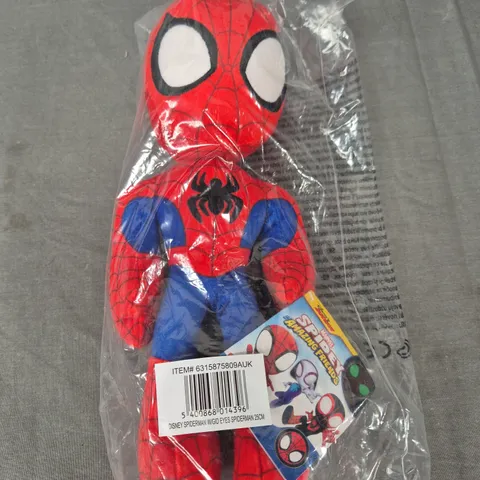 MARVEL SPIDEY AND HIS AMAZING FRIENDS PLUSH TEDDY 