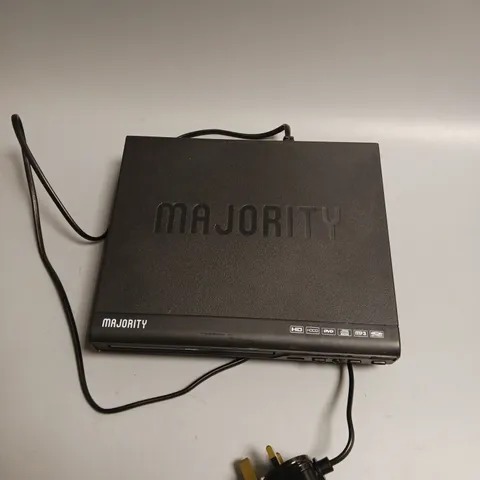 BOXED MAJORITY DVD PLAYER IN BLACK WITH HDMI AND USB PORTS