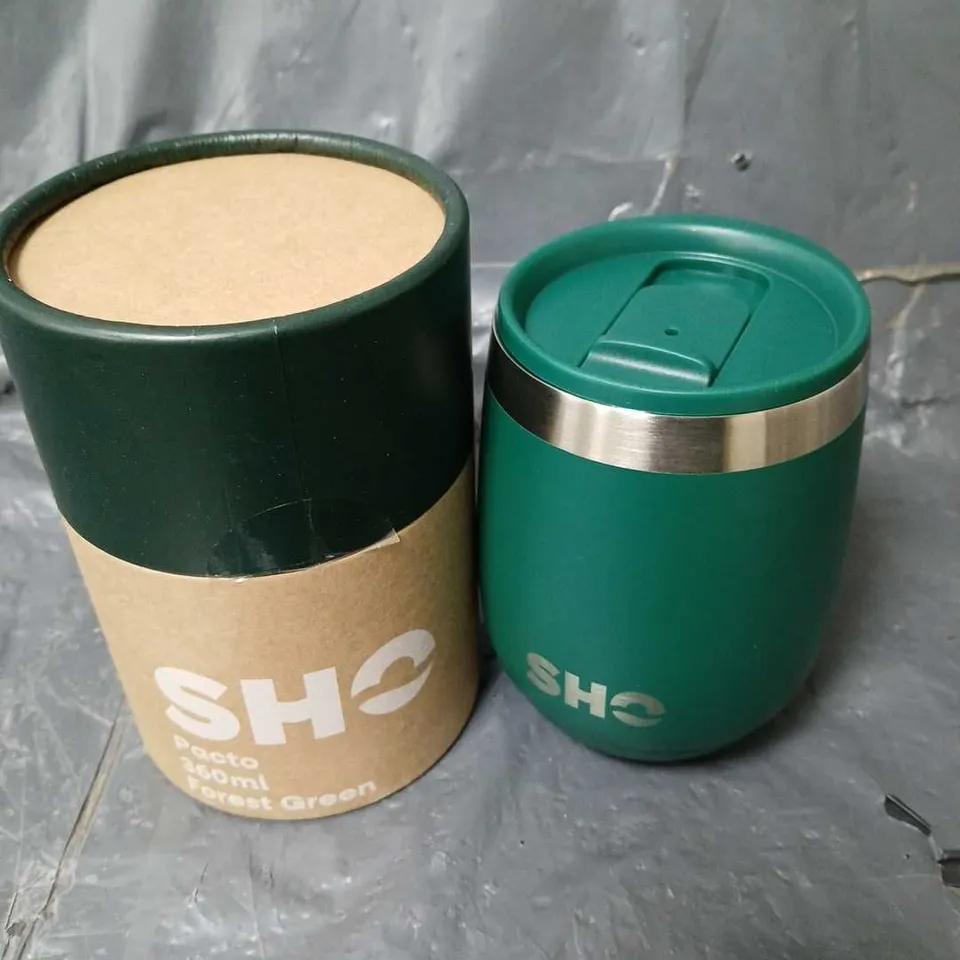 BOXED SHO PACTO 360ml BOTTLE IN FOREST GREEN