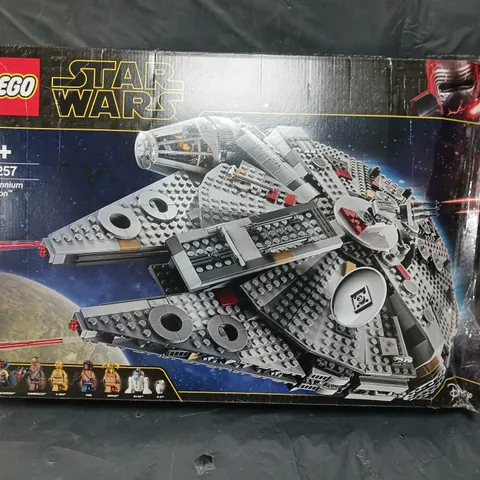 BOXED LEGO STAR WARS MILLENNIUM FALCON 75257