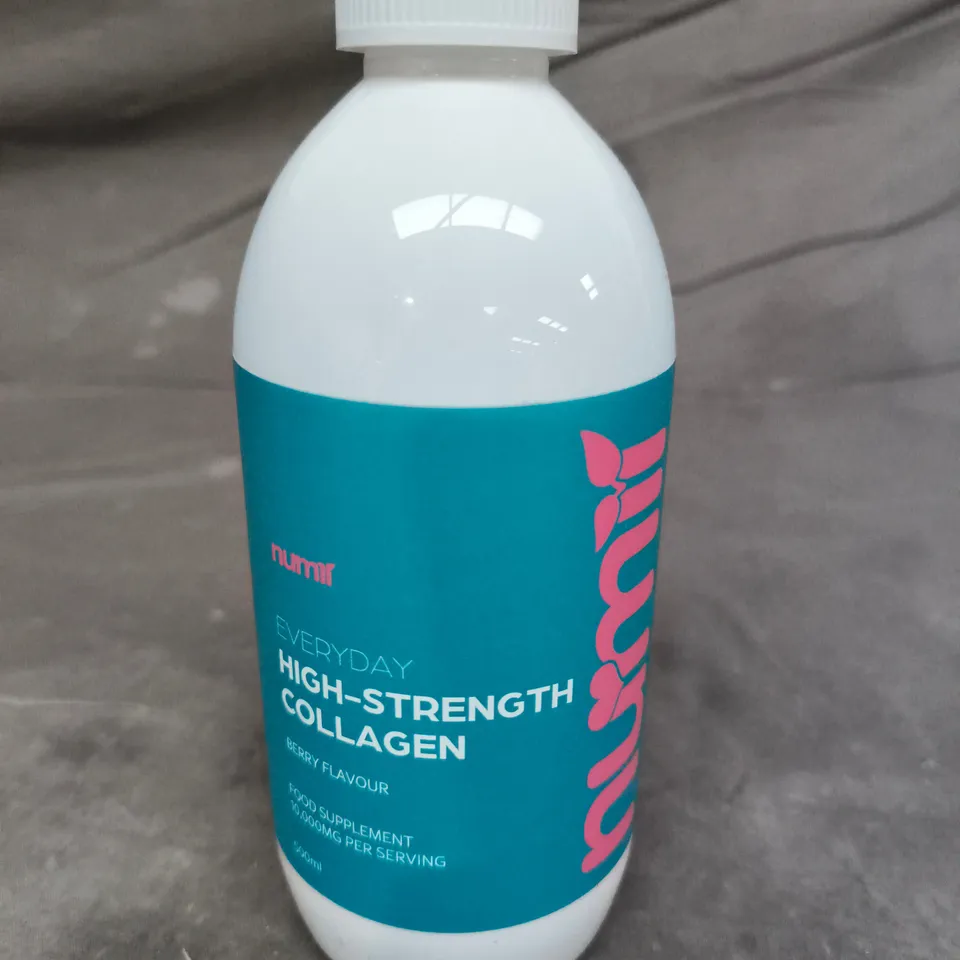 NUMMI EVERYDAY HIGH-STRENGTH COLLAGEN – BERRY FLAVOUR DIETARY SUPPLEMENT - 500ML