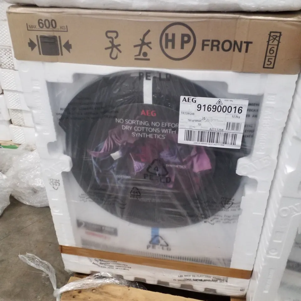 AEG TR739G4B 7000 SENSIDRY® HEAT PUMP 9 KG TUMBLE DRYER