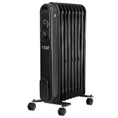 BOXED RUSSELL HOBBS RHOFR9004A PORTABLE OIL-FILLED RADIATOR - ANTHRACITE