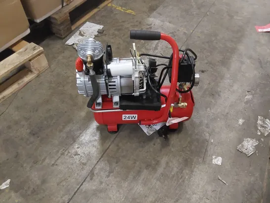 Clarke Bandit IV 8 Litre Air Compressor With Upholstery Stapler Kit - 4.5cfm, 8 Bar Portable Compressor