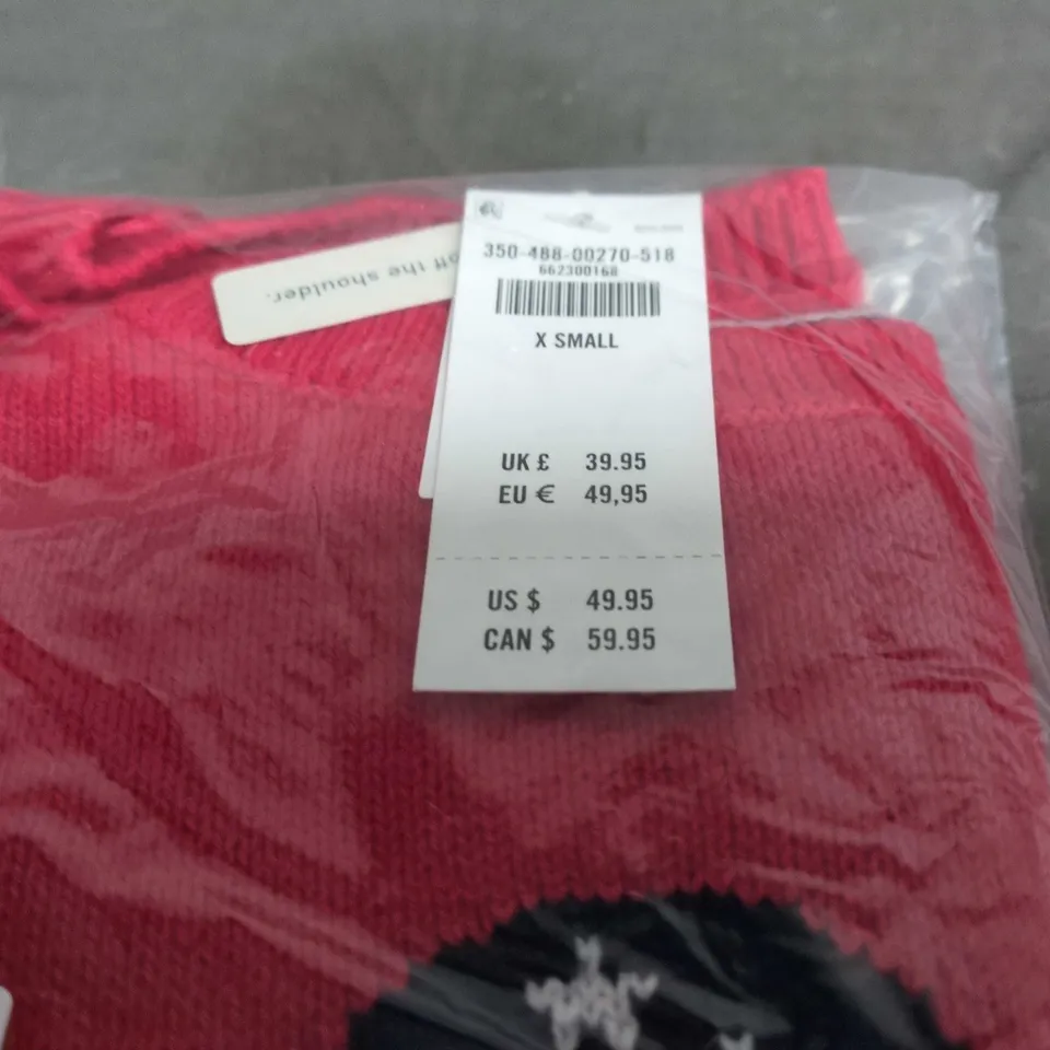 BAGGED HOLLISTER KNITTED JUMPER - SIZE XS