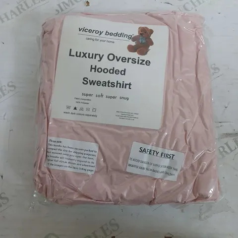SEALED VICEROY BEDDING LUXURY OVERSIZED HOODED SWEATSHIRT