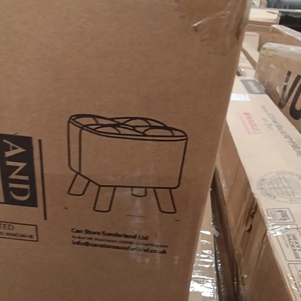 LY-10-OTTOMAN-R-SQUARE-BLUE (1 BOX)