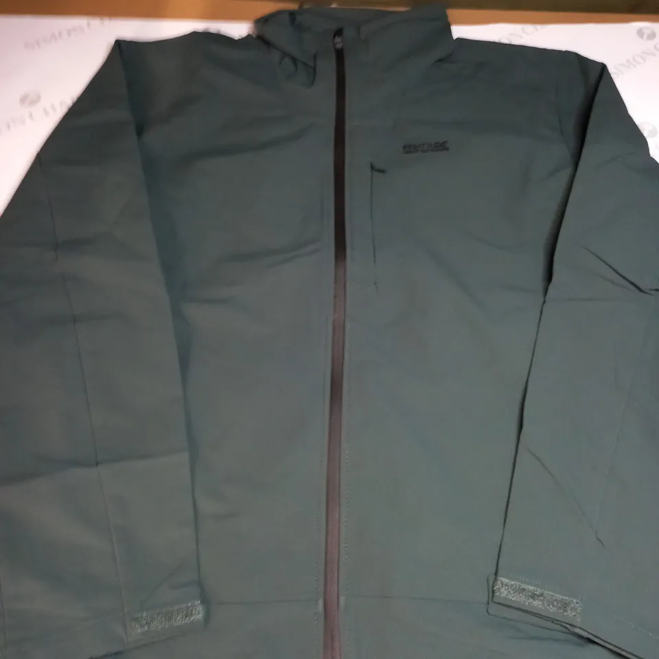 REGATTA MENS OVERMOOR JACKET IN OLIVE GREEN - SIZE XXL
