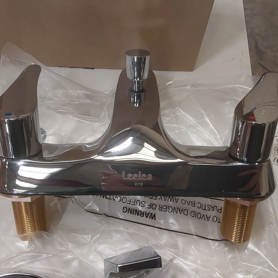 BRAND NEW BOXED LECICO BATH SHOWER MIXER CHROME