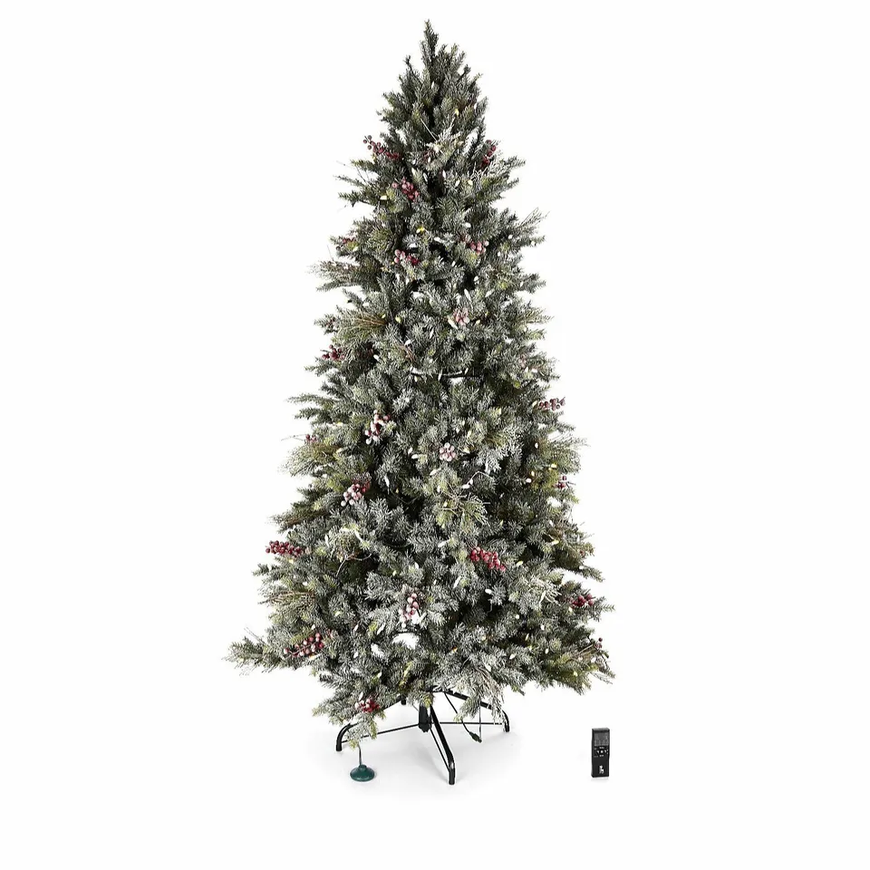 ALISON CORK SUGAR SPRUCE CHRISTMAS TREE - DUSTED 4FT - COLLECTION ONLY 