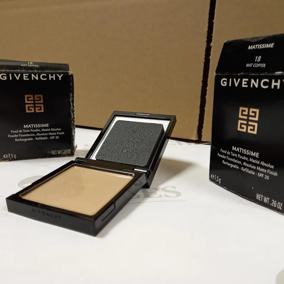 LOT OF APPROX 2 GIVENCHY MATISSIME ABSOLOUTE MATTE FINISH - MAT COPPER