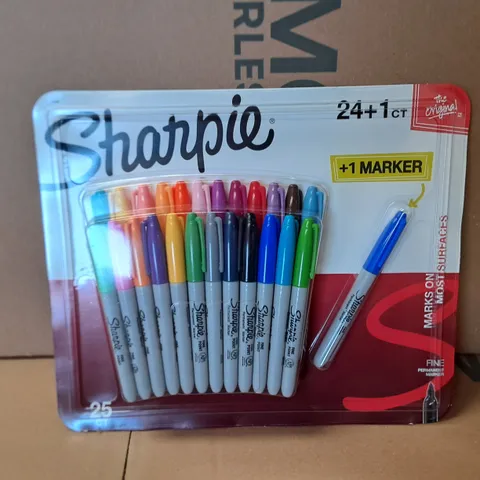 BOX OF APPROXIMATELY 22 BRAND NEW SEALED SHARPIE SETS