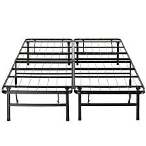 BOXED BUCHMAN SMARTBASE METAL PLATFORM BED WITH UNDER-BED STORAGE - SINGLE (1 BOX)