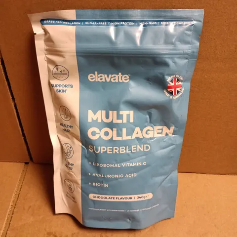 ELAVATE MULTI COLLAGEN SUPERBLEND CHOCOLATE FLAVOUR (240G)
