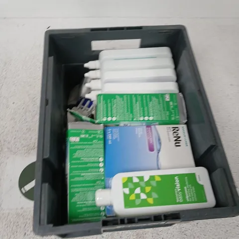 APPROXIMATELY 20 ITEMS INCLUDING EYE DISINFECTANT 