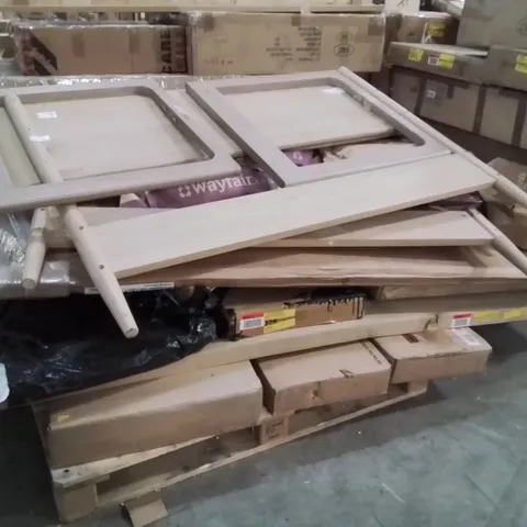 PALLET OF INCOMPLETE FURNITURE SETS