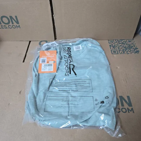 REGATTA FINGAL EDITION WOMENS T-SHIRT GREEN HAZE SIZE 20 BAGGED WITH TAGS